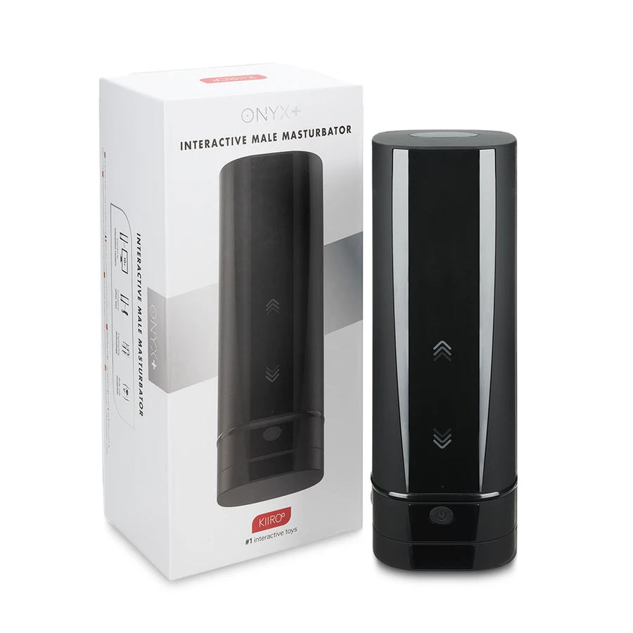 KIIROO - MASTURBATEUR TÉLÉDILDONIQUE ONYX+ AVEC TEXTURE DE PEAU